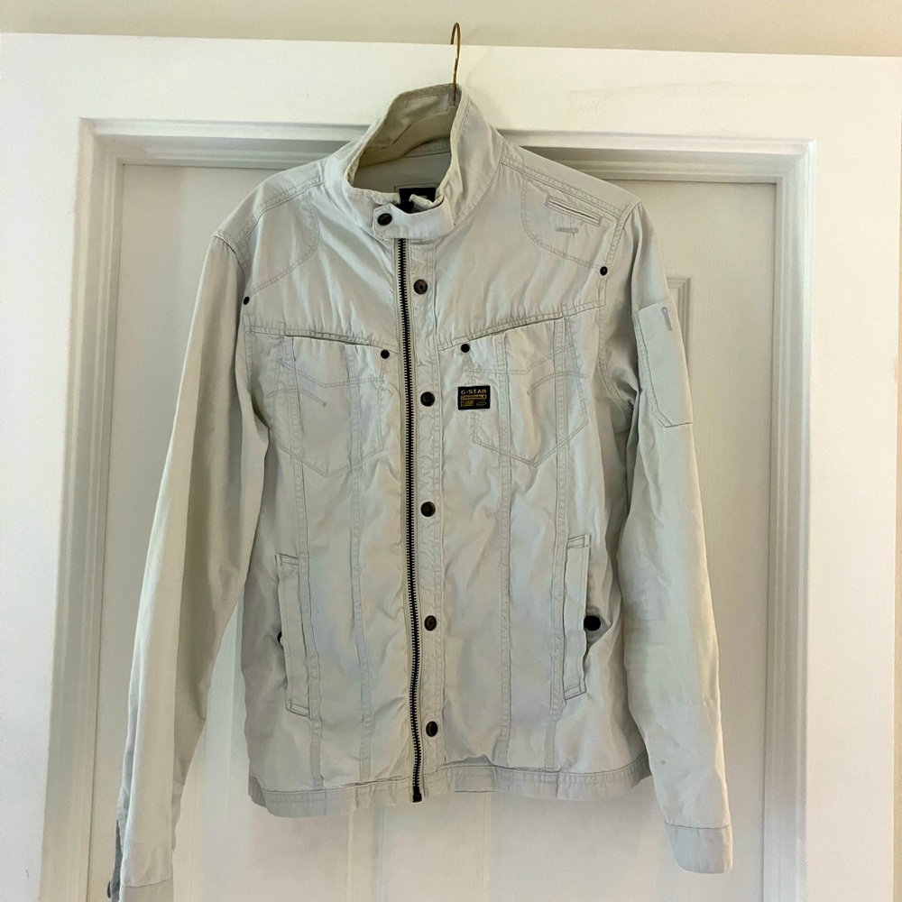 G-Star white jacket